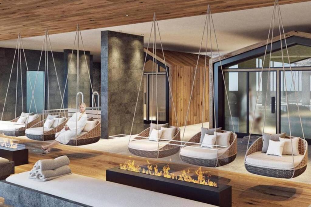 Charmant Studio Renove Situe Dans Les Bains D'Ovronnaz, Immeuble Les Sources 외부 사진