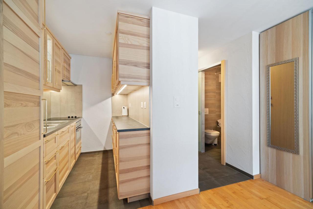 Charmant Studio Renove Situe Dans Les Bains D'Ovronnaz, Immeuble Les Sources 외부 사진