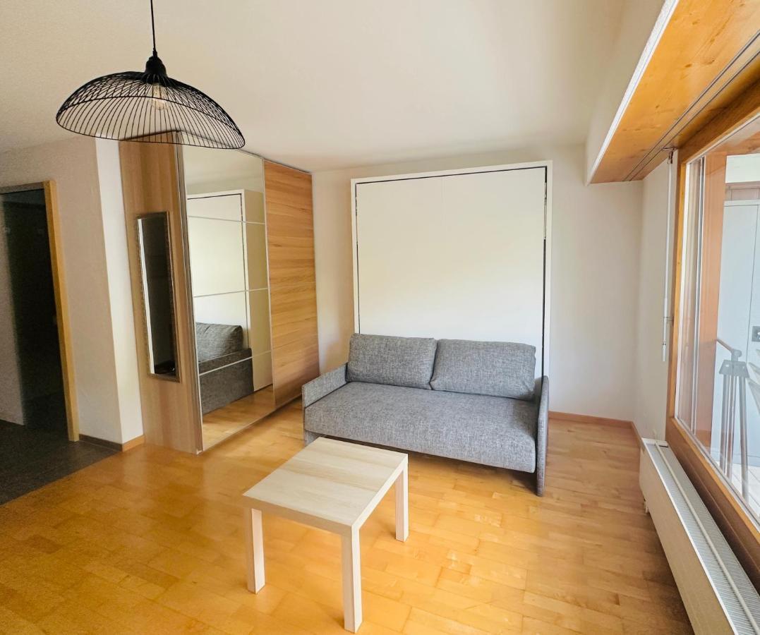 Charmant Studio Renove Situe Dans Les Bains D'Ovronnaz, Immeuble Les Sources 외부 사진